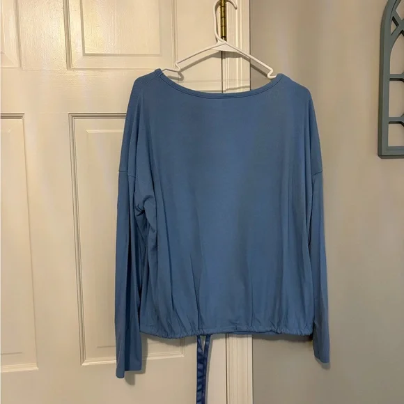 Stars Above Light Blue Long Sleeve Top - Picture 3 of 4